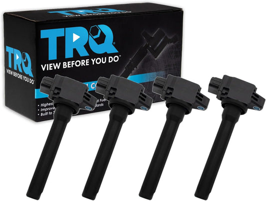 TRQ Ignition Coil Set Compatible with 2014-2019 Mitsubishi Outlander 2018 Outlander PHEV 2018-2022 Outlander Sport