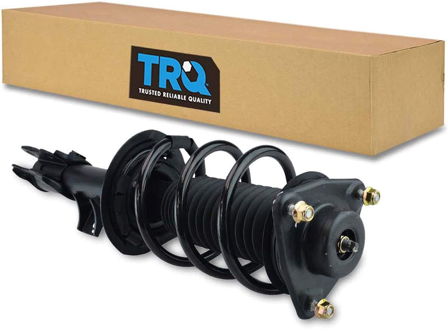TRQ Front Left Complete Strut & Coil Spring Assembly Drivers Side Compatible with 2011-2017 Honda Odyssey