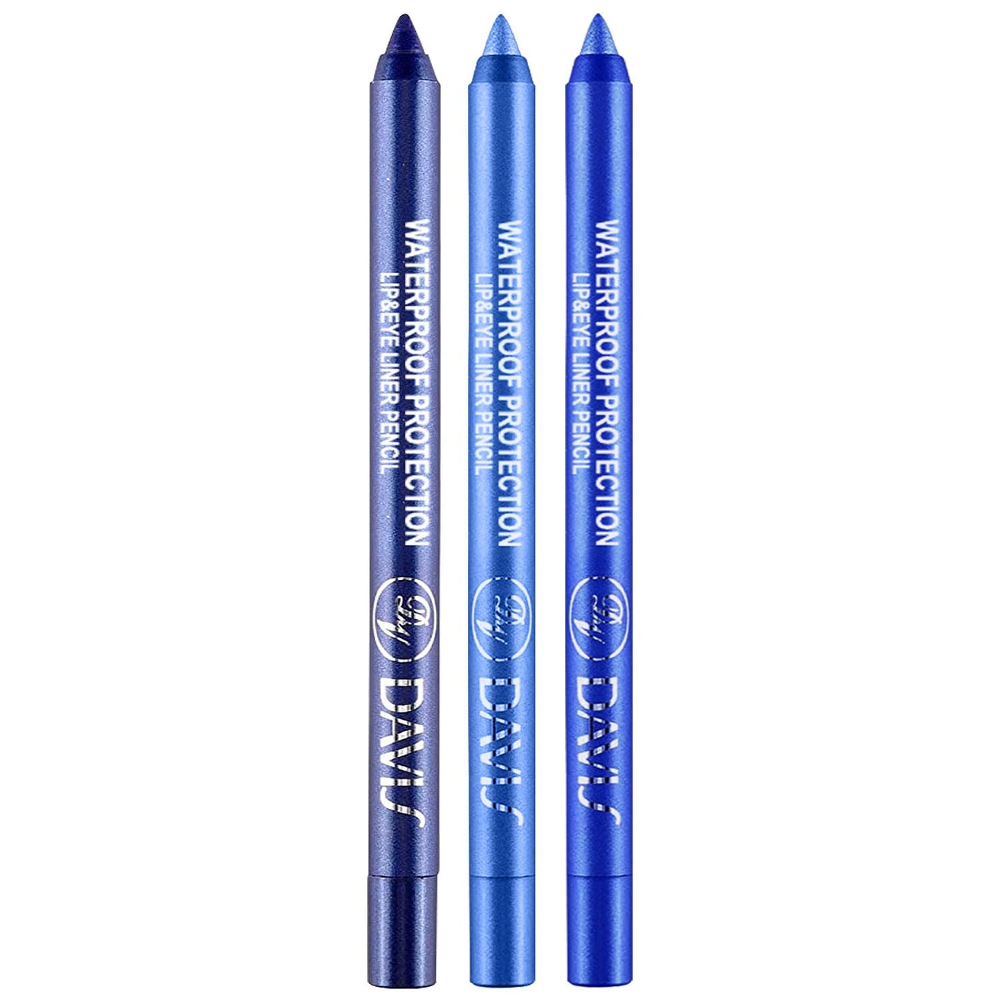 15PCS Colorful Eyeliner Pen Set, Eye Shadow Pencil, Pearl & Matte Metallic Glitter Eyeliner for Women, Eye & Lip Liner, Professional Eye Makeup Set
