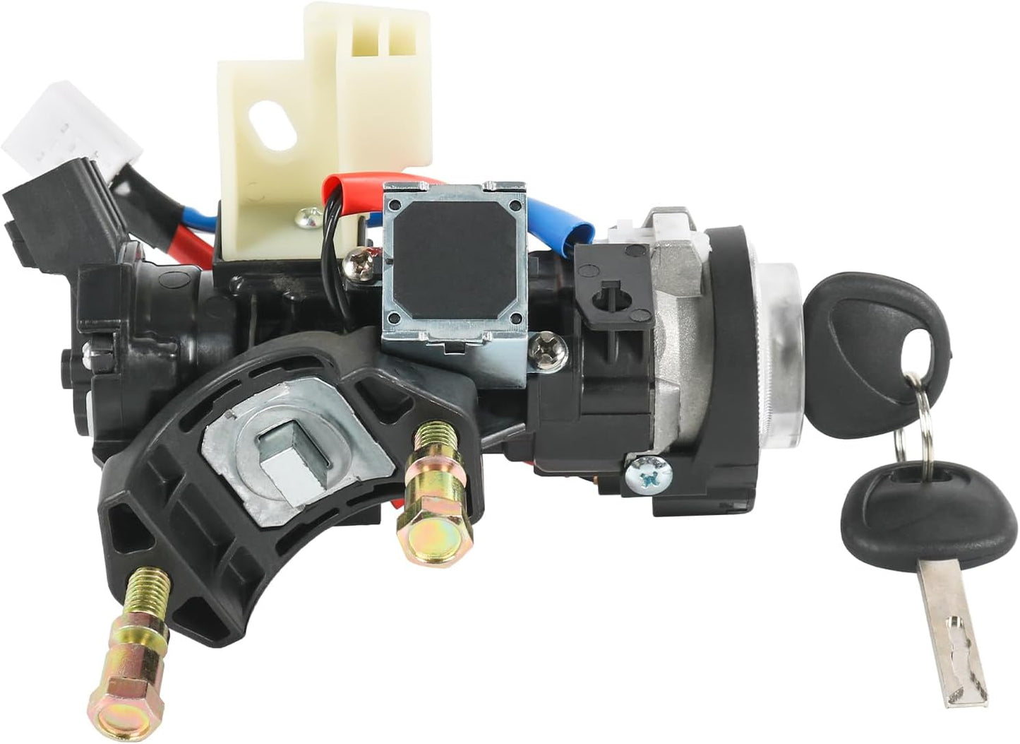 81910-M7110 Ignition Lock Switch Assembly Compatible with 2019-2021 KIA Forte 2021-2023 Seltos 2020-2022 Soul Ignition Lock Housing Cylinder Replace#81910M7110 81900-M7E00, 81905-M7140