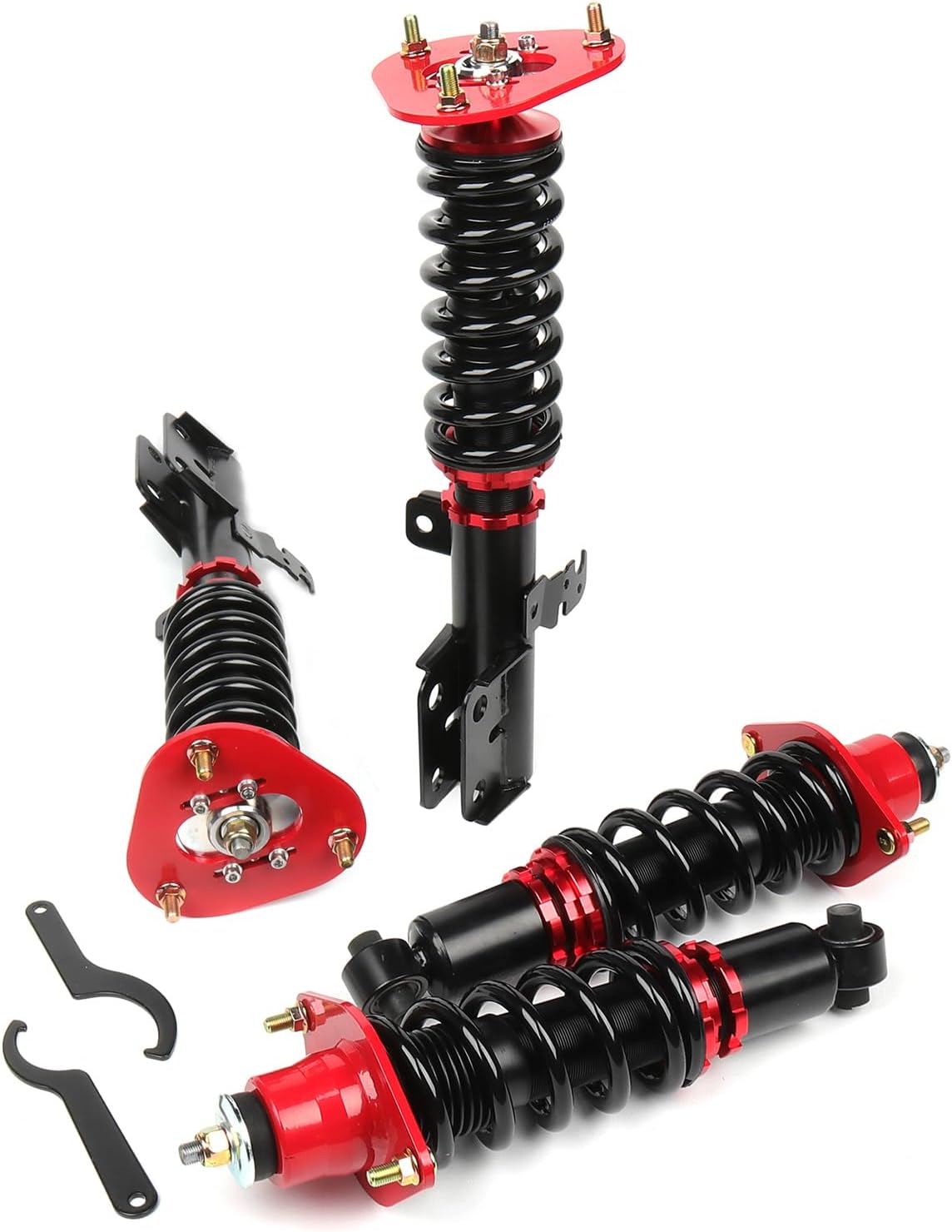 Coilover Suspensions Shock Struts Kits Assembly SCITOO Full Set Shocks Struts Kits fit for 2005 2006 2007 2008 for Scion tC