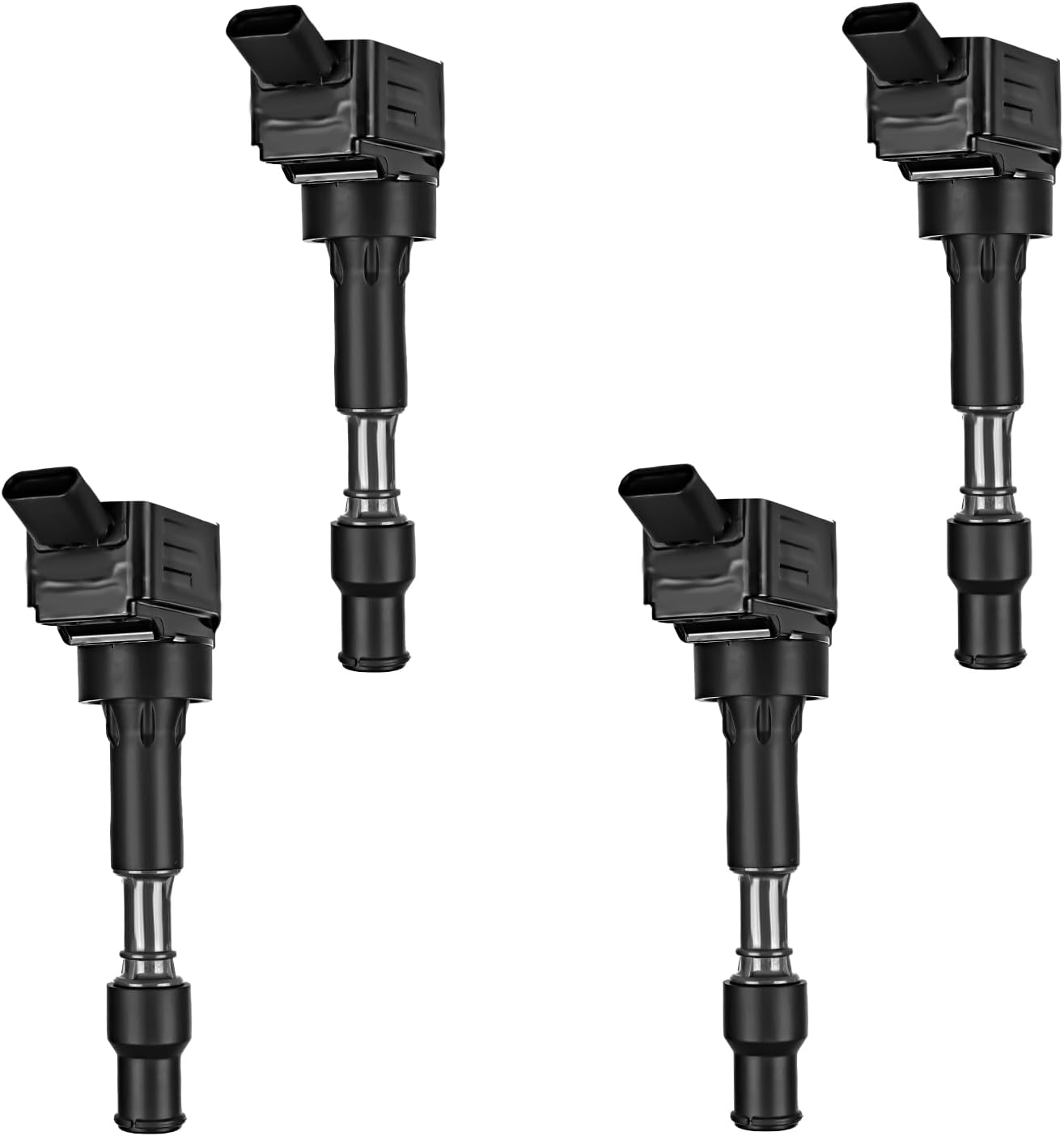 Set of 4 Ignition Coil Pack Fits for Hyundai Elantra Veloster Sonata Kia Forte Optima Soul 2017 2018 2019 2020 2.0 L4 Coil Packs Replaces# UF816