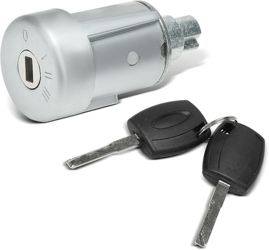 A-Premium Ignition Lock Cylinder with 2 keys Compatible with Ford Vehicles - Transit 2012-2019