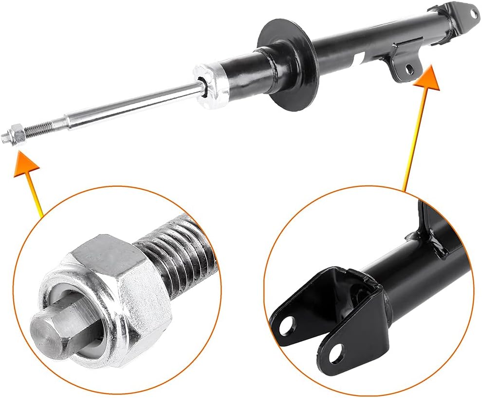 4x Struts AUTOMUTO Shock Absorbers Fits 2005-2010 for Chrysler,3002006-2010 for Dodge for Charger,2005-2008 for Dodge Magnu with 341608 349065 Auto Shocks - Front Rear