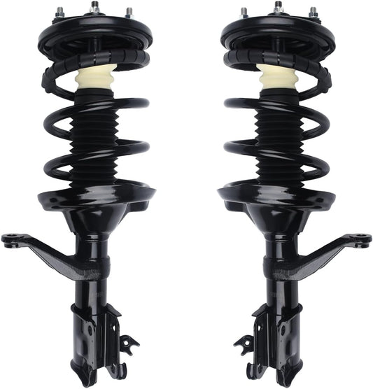 Autoround Front Complete Quick Struts Shock Coil Spring Assembly Compatible with Honda Element 2003-2011 Repalcement 172136 172135