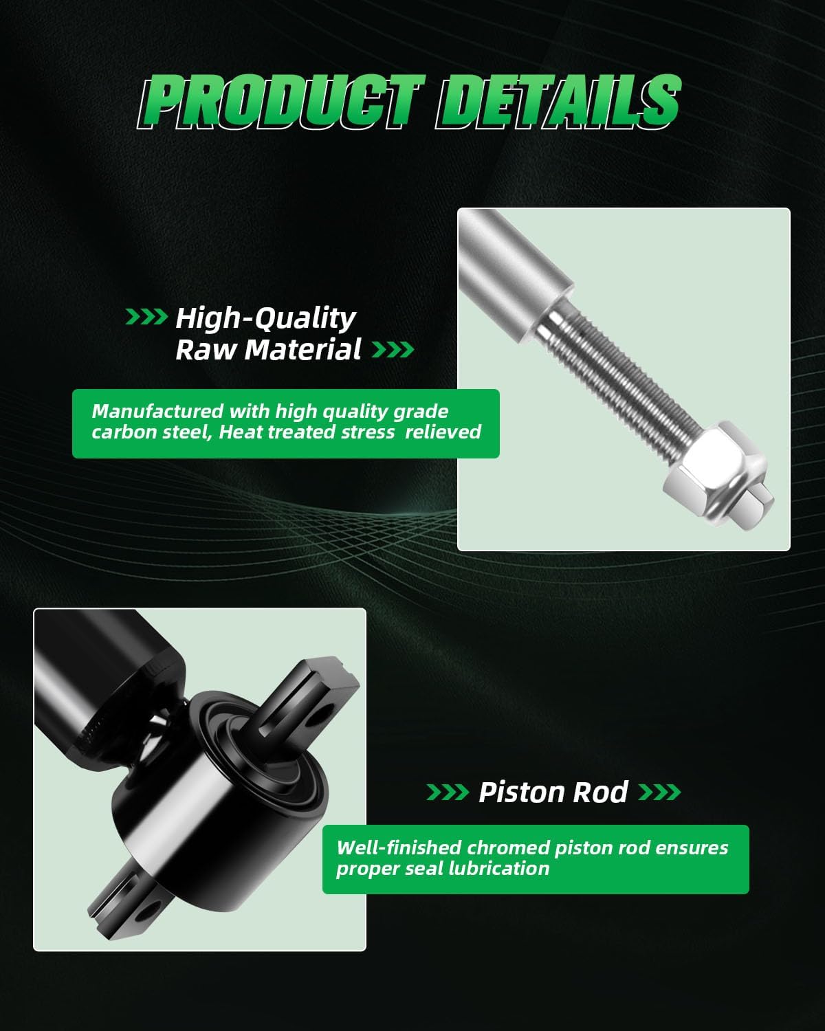 SCITOO Shocks Absorbers, Front Gas Struts Shock Absorber Fit for 2007 2008 2009 2010 2011 2012 2013 for Chevy Silverado 1500,2007 2008 2009 2010 2011 2012 2013 for GMC Sierra 1500 39105 Set of 2