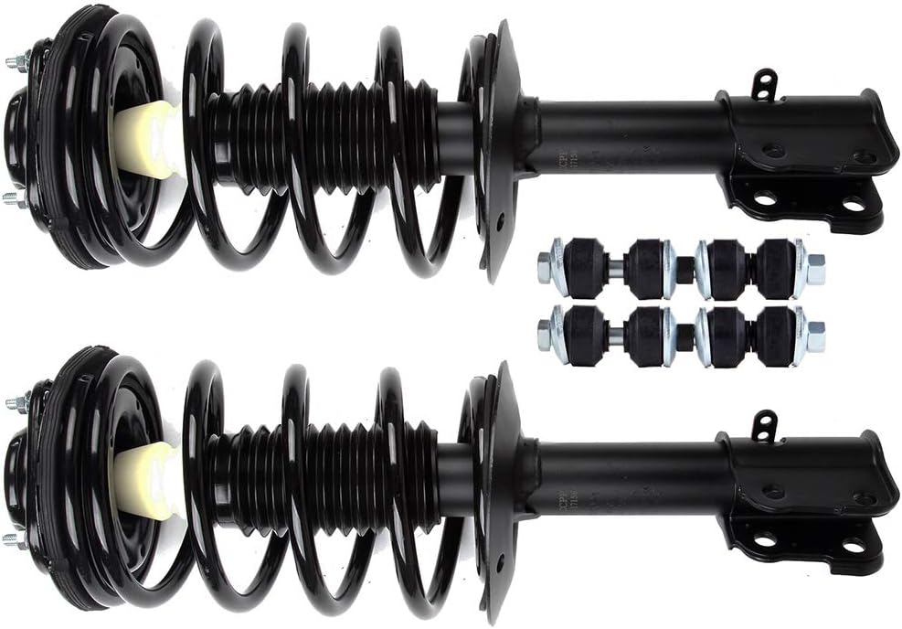 SCITOO Front Strut Spring Assembly Sway Bar Links Kit 4 pck,shocks and struts for 2000-2002 for Chrysler Neon 2000-2005 for Dodge Neon 2003-2005 for Dodge SX 2.0 Struts 171580 K7348 assembly