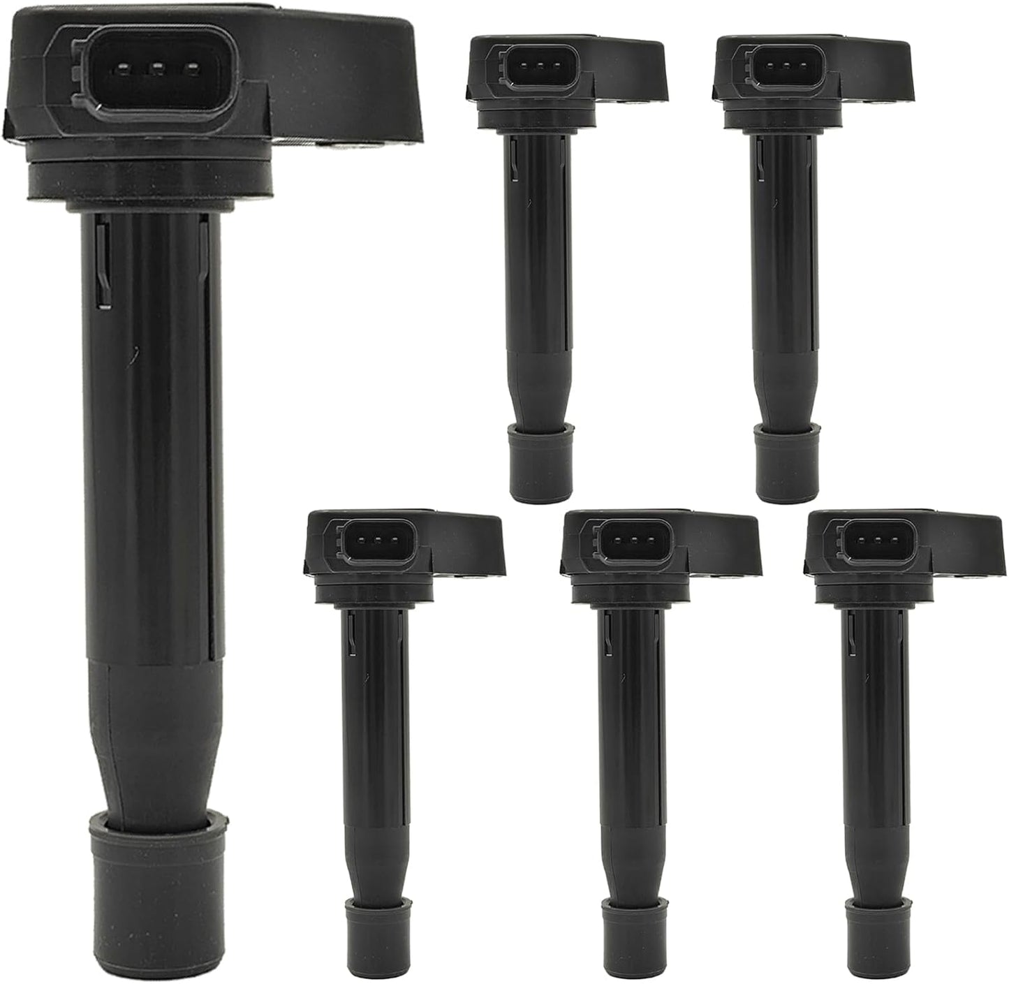 UF242 Ignition Coil Pack 30520-P8E-A01 and Iridium Spark Plugs 4503 Set of 6 Fit For Honda Accord 2000-2007 Odyssey 1999-2007 2008-2010 EX LX Pilot 2003-2008 Ridgeline 2006-2008 Acura MDX TL V6