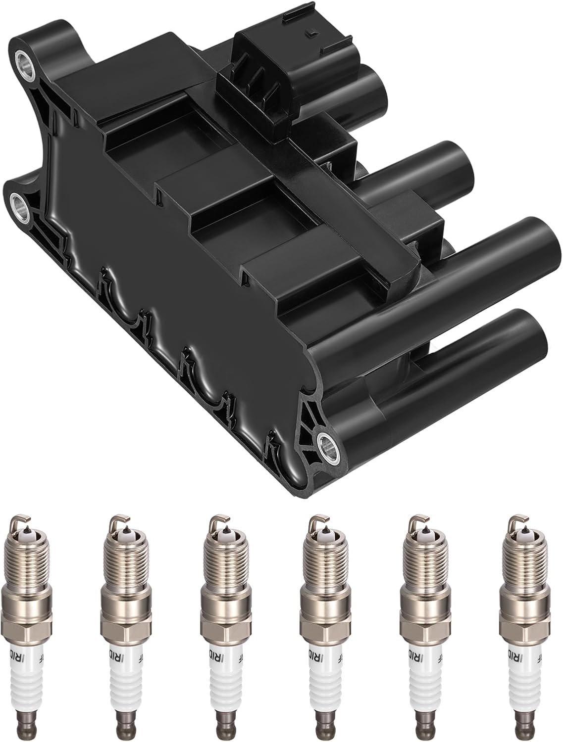 7-Pack UF835 Ignition Coils Compatible with Ford F-150 2018-2021/Mustang 2018-2020 5.0L V8 - Replaces for DG565, 5C2272, JR3Z12029A