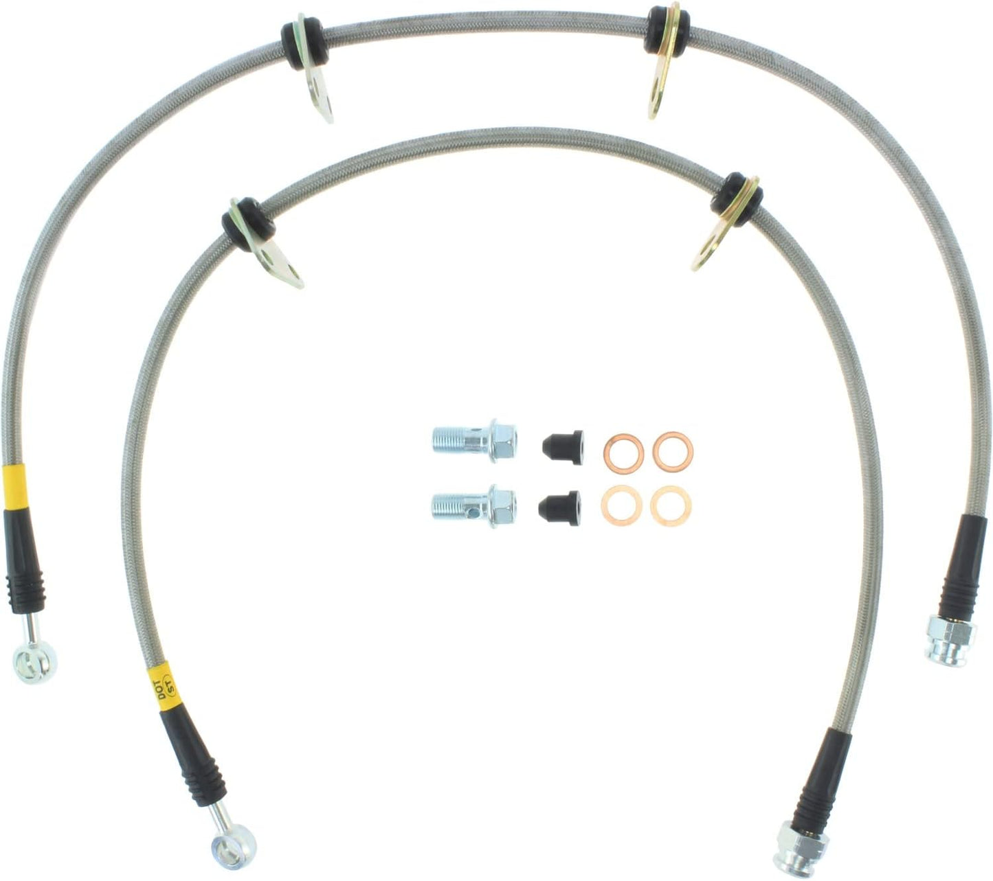 StopTech (950.40000) Brake Line Kit, Stainless Steel