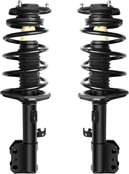 AUTOMUTO Strut Spring Assembly Front Pair Shock Absorber Fit 2003-2008 for Pontiac Vibe,2003-2008 for Toyota Matrix