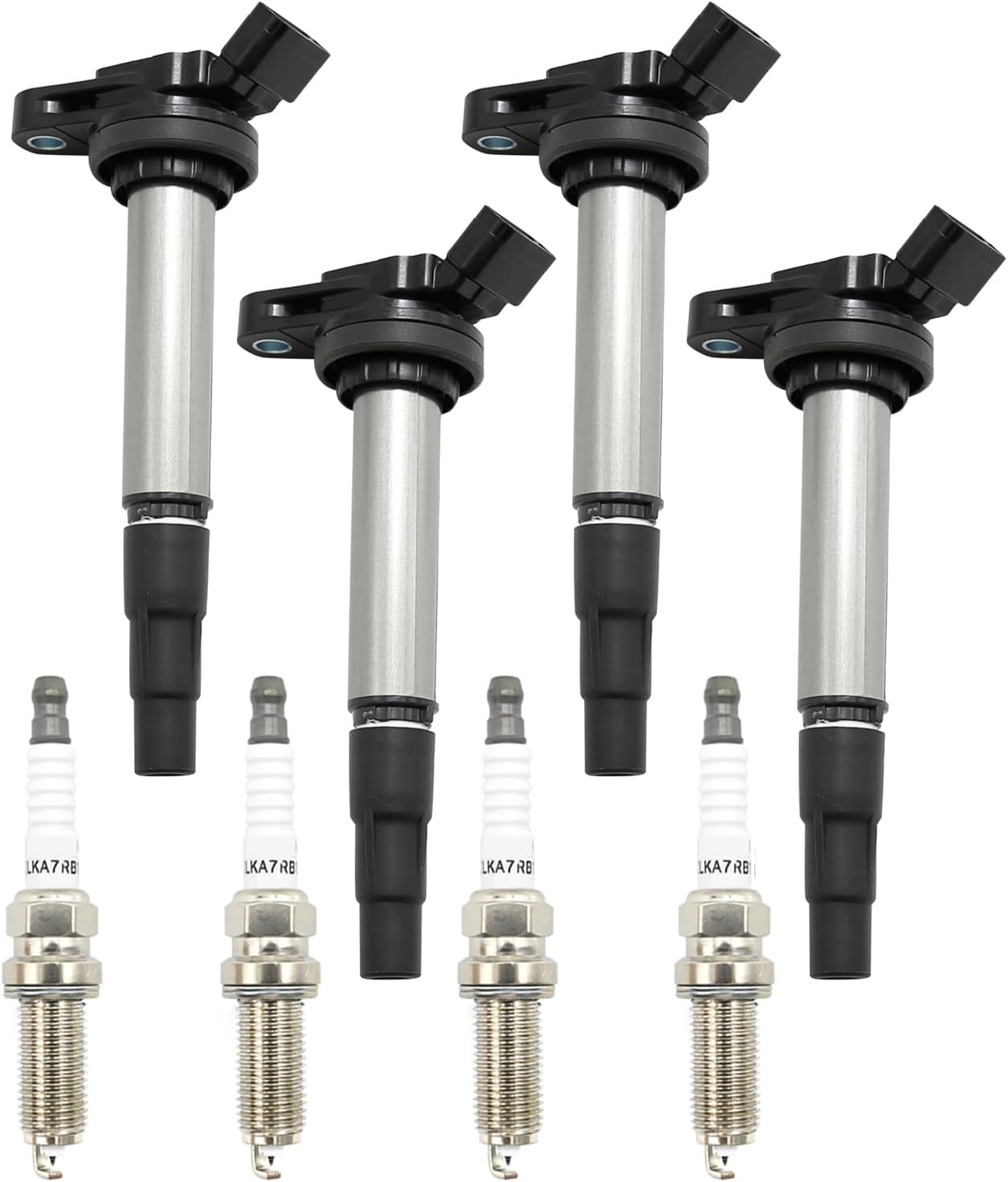90919-02258 4Pcs Spark Plug Ignition Coil, Replacement for Toyota Corolla 1.8L L4 2009-2019 Corolla IM 1.8L L4 2017 Matrix 1.8L L4 2009-2014, Replaces UF-596 UF-619 C1714 90919-02252