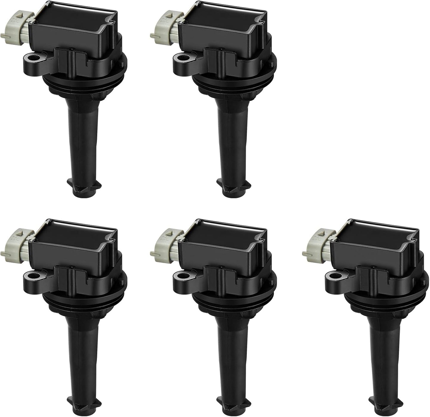 BDFHYK Ignition Coil Pack and Double Iridium Platinum Spark Plugs Compatible with BMW 328i xDrive 528i X3 525i 530i 325i 325xi 330i 330xi X3 Z4 X5 3.0L 2.5L L6 0221504470 12120032137 UF592, Sets of 6