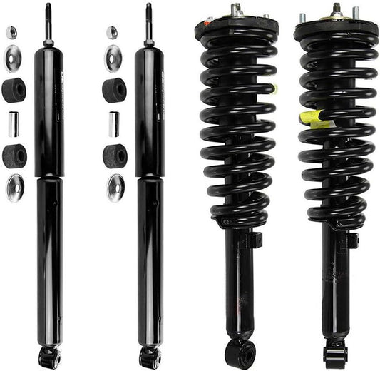 4X Front Rear Automotive Replacement Shocks,Struts & Suspension Products HZGEBTECH fits Kia Sorento 2007 fits Kia Sorento 2008 fits Kia Sorento 2009