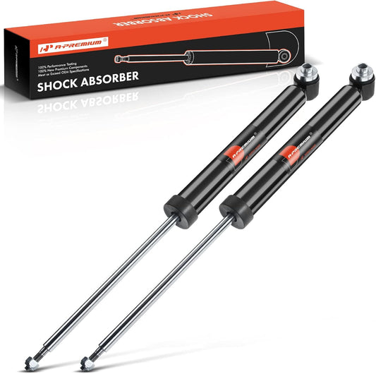 A-Premium Rear Suspension Shock Absorber Strut Compatible with Audi A6 2006-2011, A6 Quattro 2005-2011, S6 2007-2008, 2-PC Set