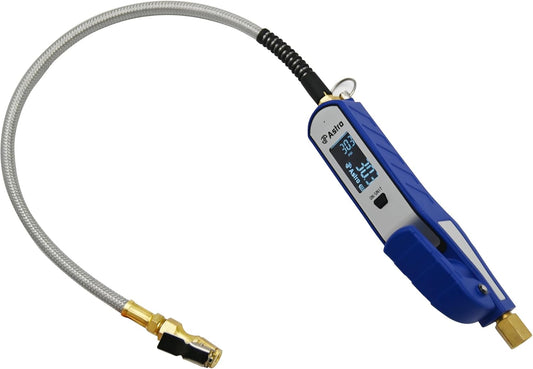 Astro Tools 3019B Professional Rechargeable Digital Tire Inflator - Aluminum Body, Stainless Hose