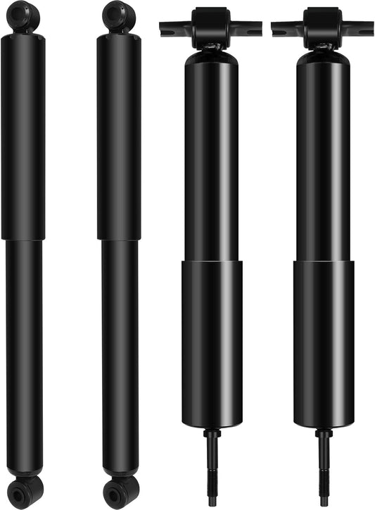 Struts Shocks(2WD),OCPTY Front Rear Shock Absorbers for Ford Fit 1998-2011 for Ford Ranger,2001-2008 for Mazda B2300,98-99 for Mazda B2500,94-96 98-07 for Mazda B3000,94-06 for Mazda B4000 344397-4pcs