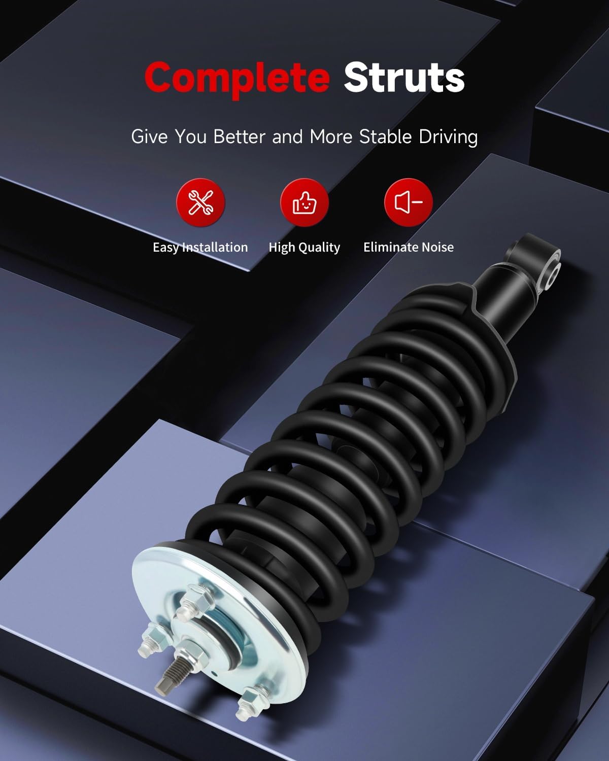 cciyu Struts Complete Struts Spring for 2005-2014 for Nissan Frontier Struts Shocks for 171102 Front Struts