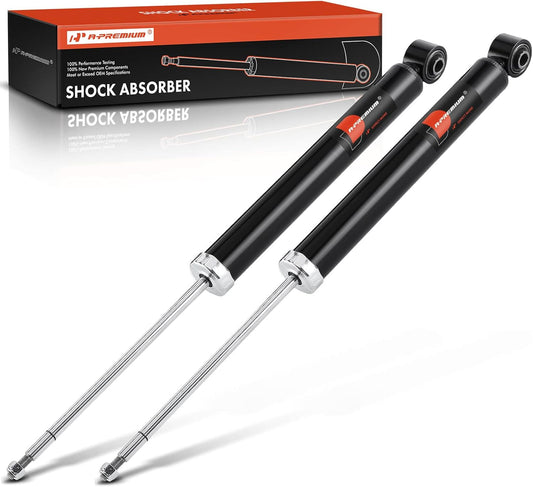A-Premium Rear Shock Absorber Compatible with Buick Encore 2013-2022 & Chevrolet Trax 2013-2022, Driver and Passenger Side