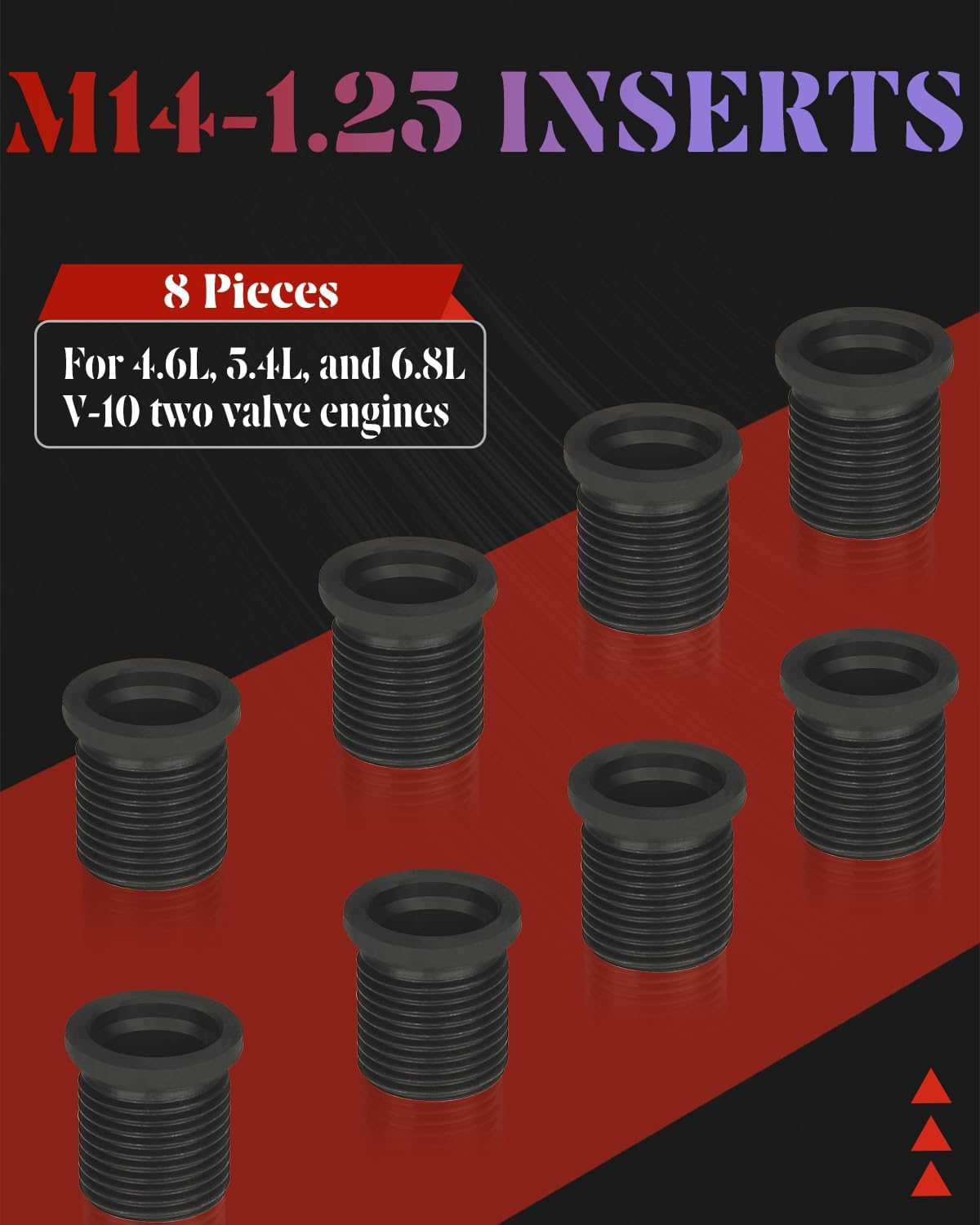 38900 Two Valve Triton Tool Kit Foolproof Repair System Spark Plug Thread Repair Kit Compatible with Ford 4.6 L, 5.4 L and 6.8 V-10 Two Valve Engines