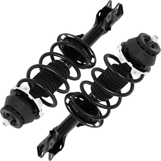cciyu Front Complete Struts shock and Struts Fits for Honda Fit 2006 2007 2008 11411 11412 Quick Struts Assembly -2PCS