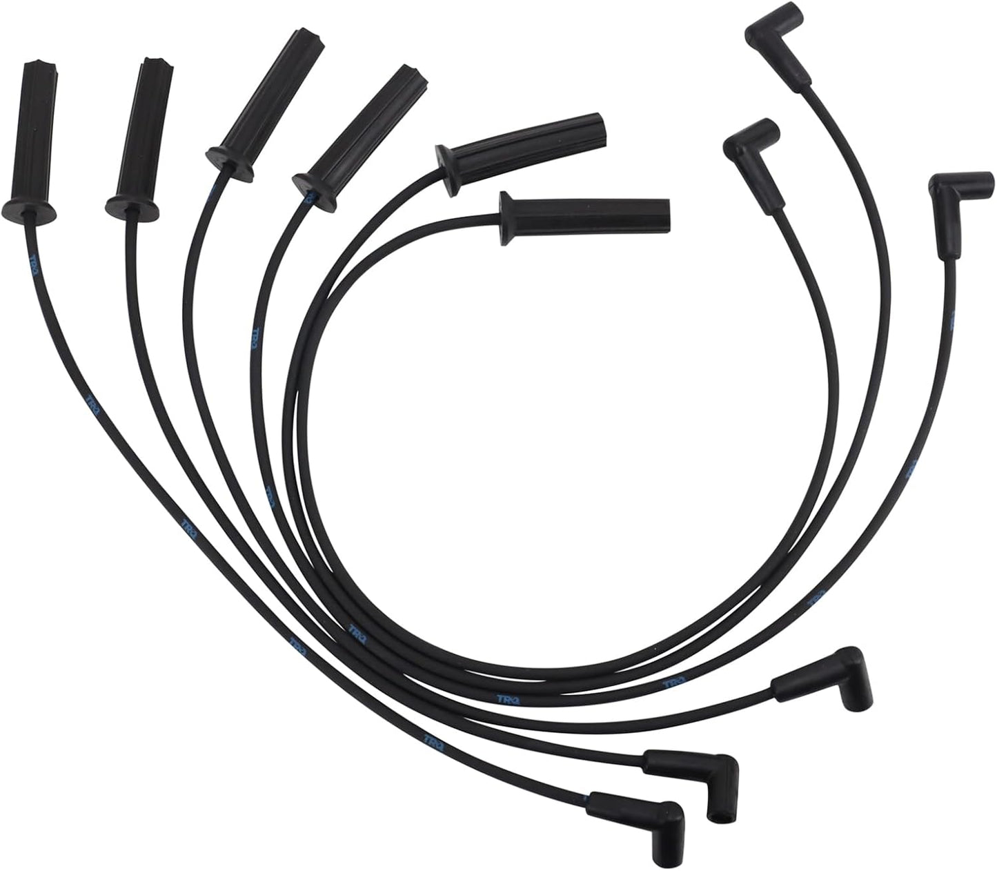 TRQ Ignition Kit Ignition Coil Spark Plugs Wire Set Compatible with 94-99 Buick Chevrolet Oldsmobile Pontiac