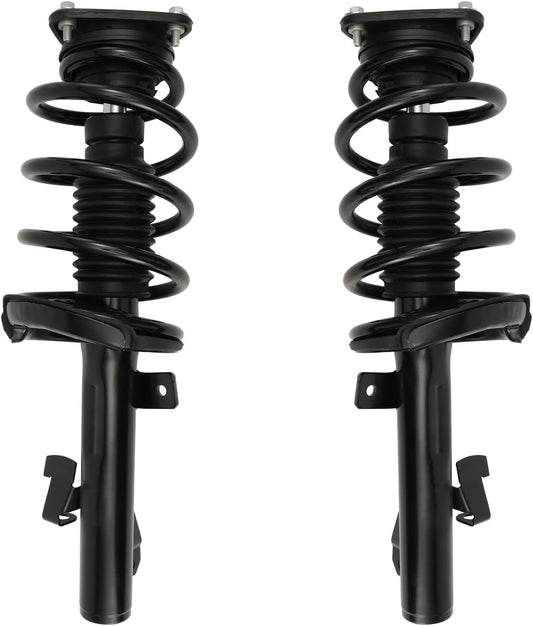 Struts, 2pcs Front Strut Spring Shock Absorber Fit for 2004 S40, Complete Suspension 172315 172316, Struts with Coil Spring Shock Assembly