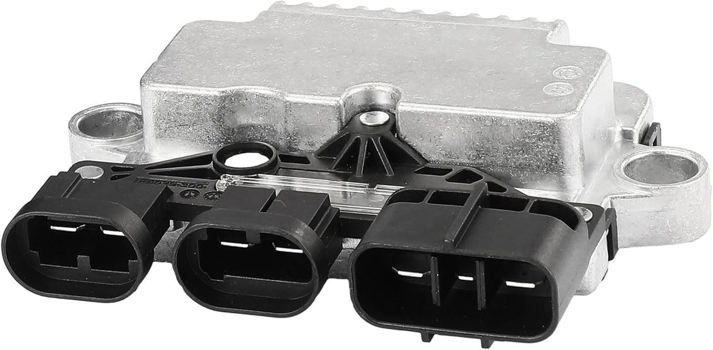 A-Premium Engine Radiator Cooling Fan Control Module Compatible with Nissan Pathfinder 2013-2019 & Infiniti QX60 2014-2020, JX35 2013, 2.5L 3.5L, 2 + 2 + 3 Pins, Replace# 214933JA0A, 214933JA0E