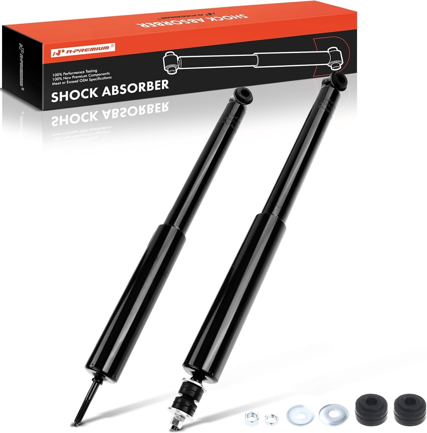 A-Premium Front Complete Strut w/Coil Spring Assembly Shock Absorber Compatible with Toyota Corolla 2003-2008