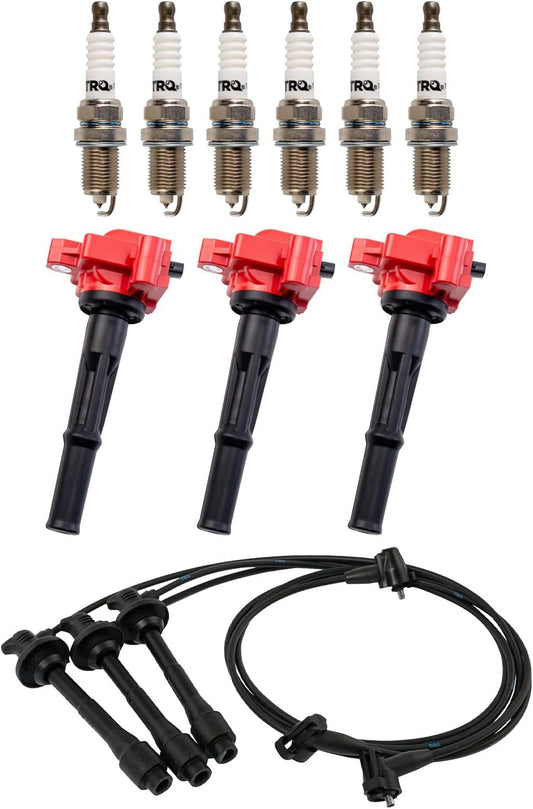 TRQ Ignition Kit Compatible with 1996-2002 Toyota 4Runner 1995-2004 Tacoma 2000-2004 Tundra