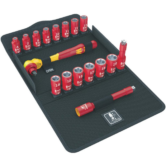 8100 SB VDE 1 Ratchet set insulated switch lever 3/8"