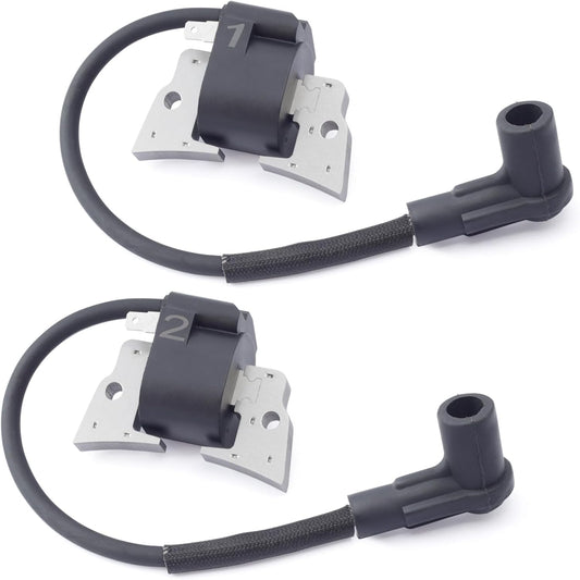 21121-2105 21121-2106 Left and Right Ignition Coil Replacement for Kawasaki Engine FD731V 4-Stroke Engine for John Deere X540 Trigger Coil MIU11219, 2Pcs Digital Ignition Module Coils Magneto