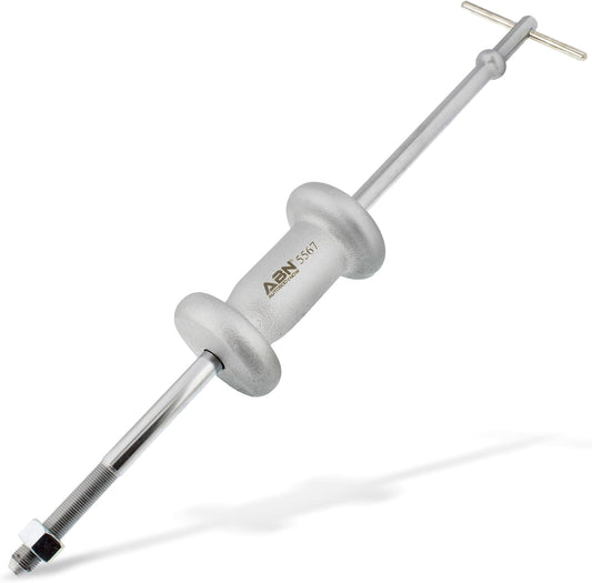 ABN Slide Hammer Puller Set - 5 lb Slide Hammer Axle and Hub Puller and Dent Remover Unit Auto Body Hammer Tool