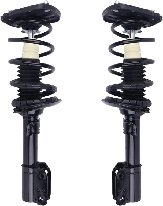 Autoround Rear Complete Shock Absorber Compatible with Chevy Impala 2000-2011, Oldsmobile Intrigue 1998-2002, 171671L 171671R Struts w/Coil Spring Assembly