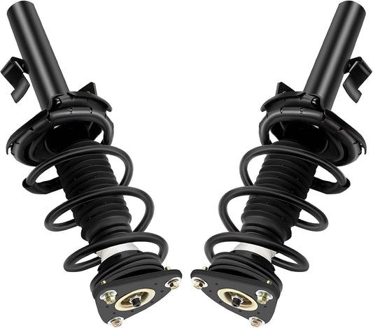 AUTOMUTO Strut Spring Assembly Front Pair Shock Absorber for 2004-2013 for Mazda 3 Excluding MazdaSpeed, 2006-2010 for Mazda 5, Replace 172264 172263