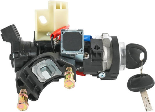 81910-M7110 Ignition Lock Switch Assembly Compatible with 2019-2021 KIA Forte 2021-2023 Seltos 2020-2022 Soul Ignition Lock Housing Cylinder Replace#81910M7110 81900-M7E00, 81905-M7140