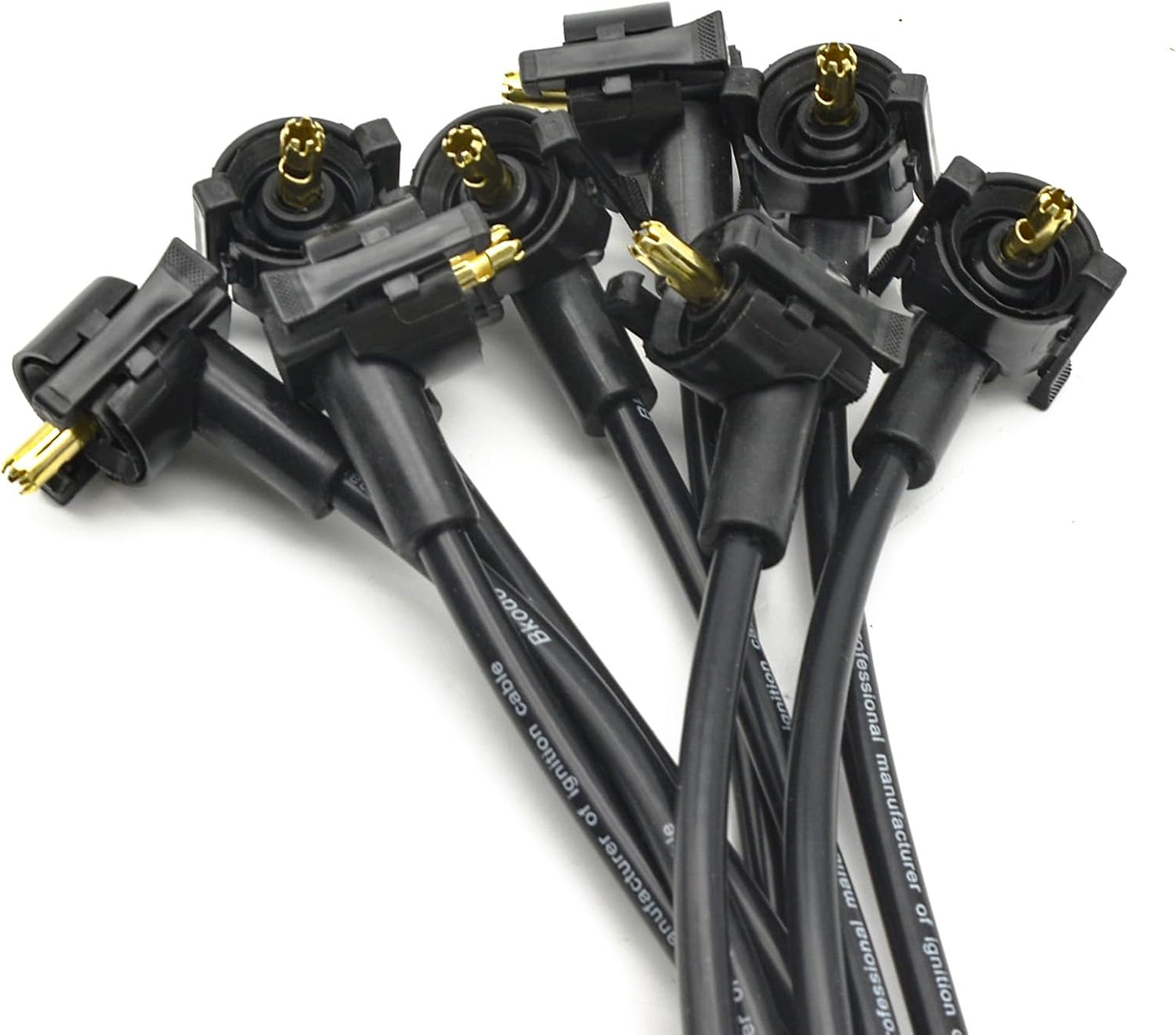 WR5934 8PCS Spark Plug Wire Set for Lincoln Town Car for Mercury Grand Marquis for Ford F-150 F250 Crown Victoria E-150 Econoline Expedition 1996-1999 V8 4.6L Replaces F8PZ12259LA