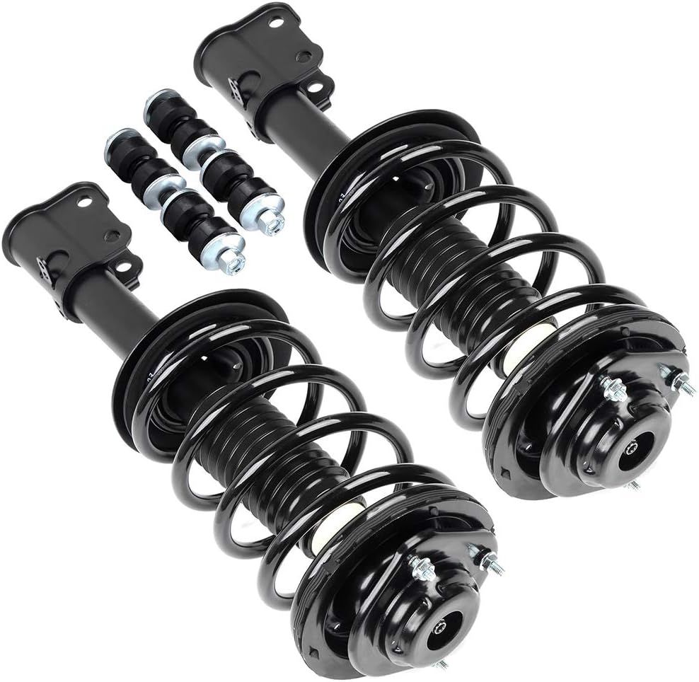 SCITOO Front Strut Spring Assembly Sway Bar Links Kit 4 pck,shocks and struts for 2000-2002 for Chrysler Neon 2000-2005 for Dodge Neon 2003-2005 for Dodge SX 2.0 Struts 171580 K7348 assembly