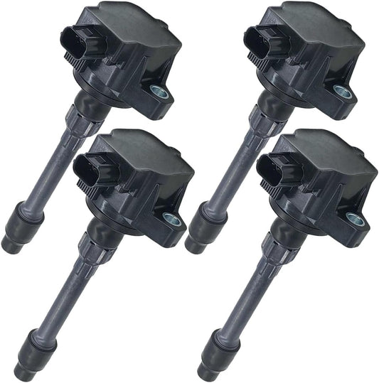 4Pcs 30520-59B-013 Ignition Coil Packs Replacement for Honda Accord Civic 2016-2020 CR-V 2017-2020 1.5L-L4, for Acura RDX 2019-2020 2.0L-L4