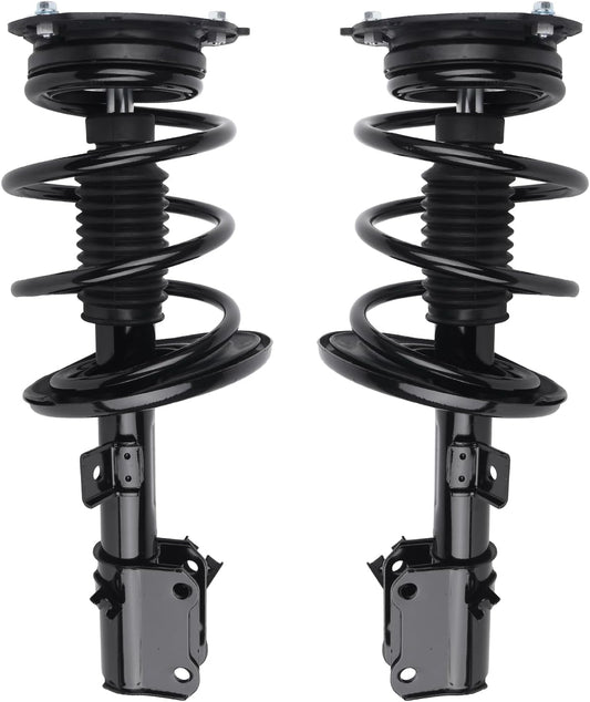 Autoround 172605 172604 Front Complete Strut Shock Absorber w/Coil Spring Assembly Compatible with Nissan Maxima 2009 2010 2011 2012