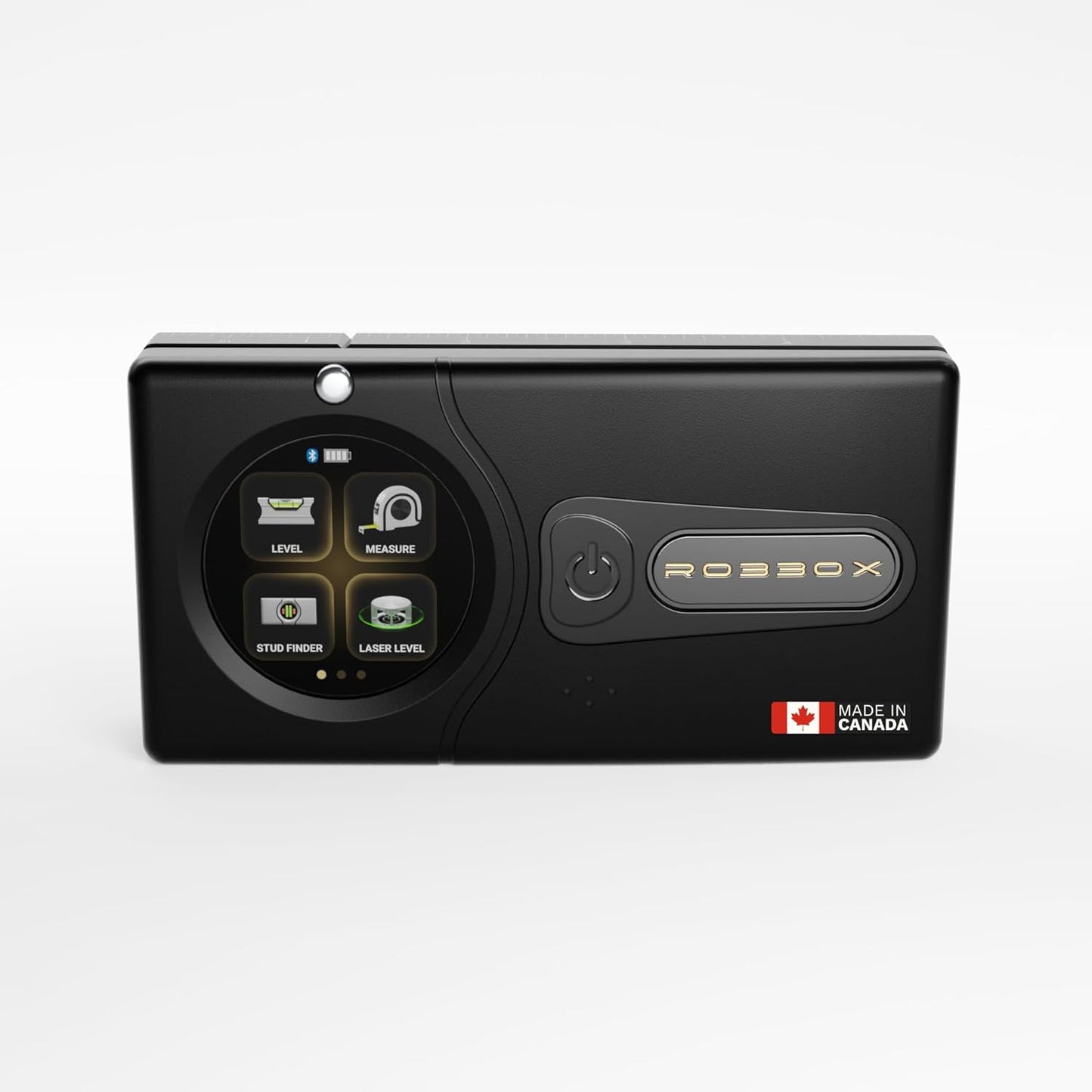 Sennses Pro Device | Dual-Laser Distance Meter | Two-Axis Smart Digital Level | Stud Finder | Precise Measurements w/Smart Features | Dust & Water Resistant IP54 | Robbox App for iOS & Android