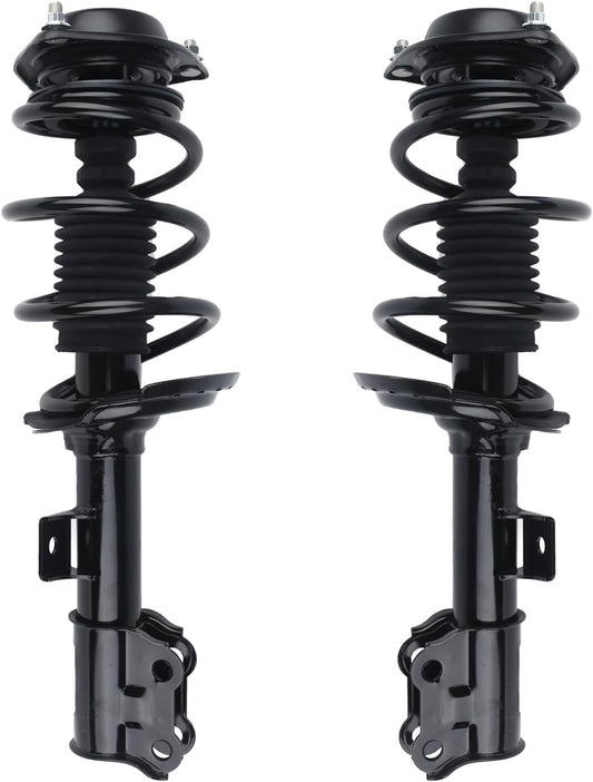 Autoround Front Complete Strut & Coil Spring Assembly Compatible with Hyundai Elantra 2011 2012 2013 2014 2015 2016 172709 172708