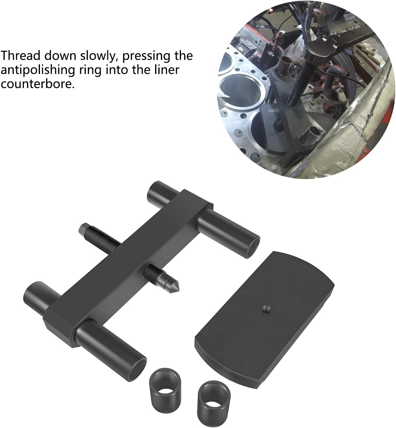 3164606 Cylinder Liner Press Installer Tool Heavy Duty For Cummins ISX X15
