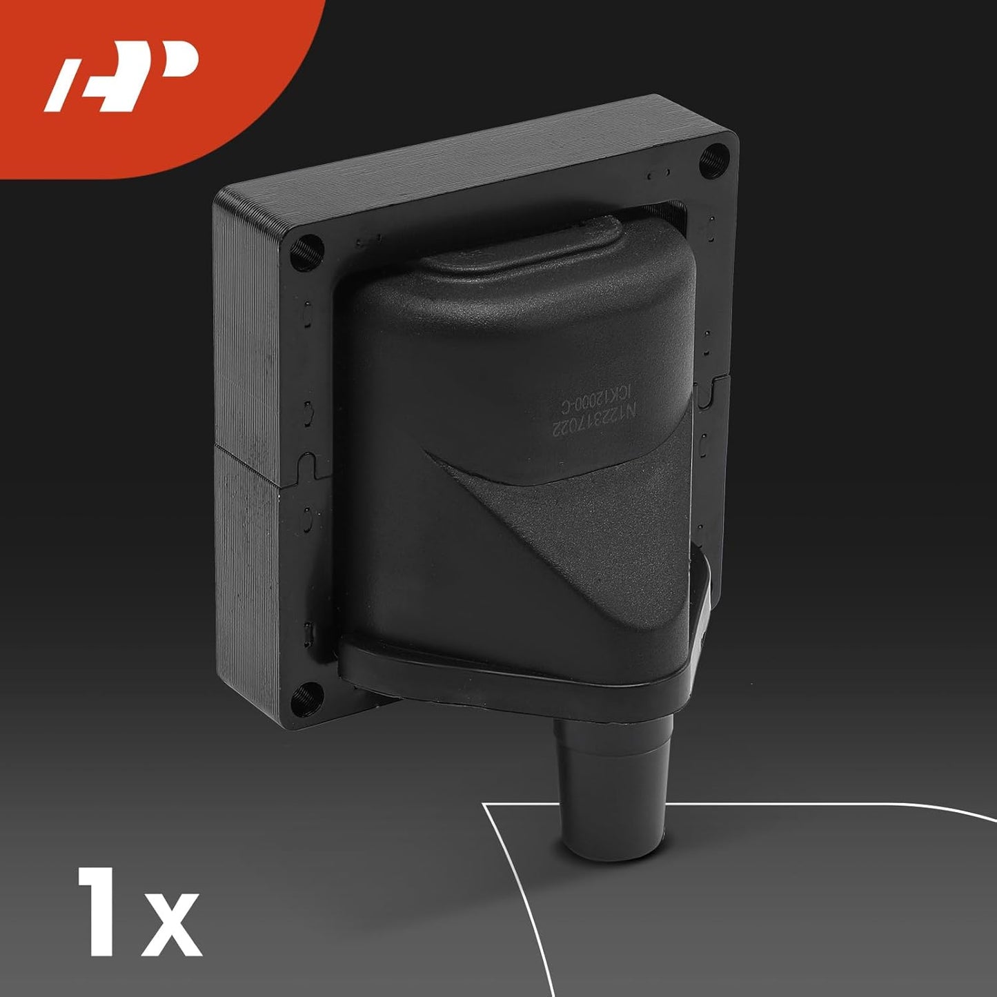 A-Premium 1x Ignition Coil Pack and 4x Iridium & Platinum Spark Plugs Compatible with Toyota 4Runner 1984, Celica 1981-1982, Corona 1981, Pickup 1981-1990, L4 2.4L, Replace #9091902106