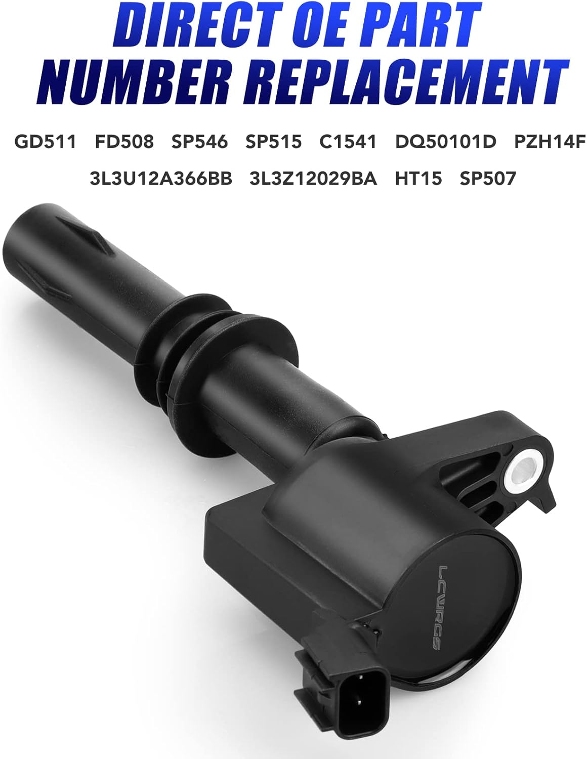 Set of 8 Ignition Coil Pack and Spark Plugs Fits for 2004 2005 2006 2007 2008 Ford F150 F-150 F250 F350 Explorer Expedition Lincoln Mark LT Navigator 5.4 V8 DG511 FD508 SP546