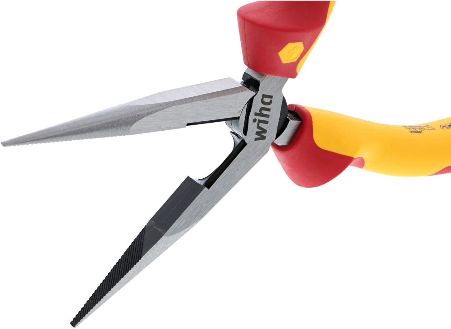 Wiha 32968 3 Piece Insulated Industrial Grip Pliers and Cutters Set, Red