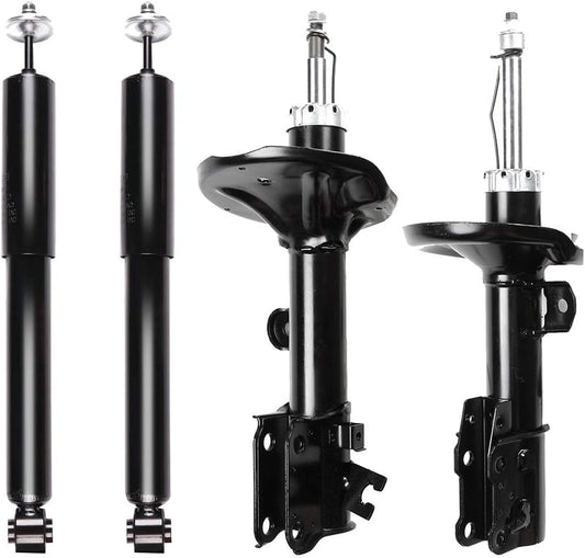 Set of 4 Front Rear Shocks,ROADFAR Shock Absorbers Set Fit for 2004 2005 2006 2007 2008 2009 2010 2011 2012 for Chevy Malibu,2005 2006 2007 2008 2009 2010 for Pontiac G6,2008 for Saturn Aura Struts
