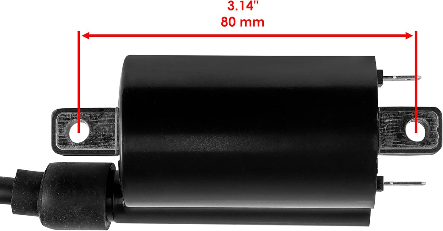 Caltric Regulator with Stator Pickup Ignition Coil Compatible with Kawasaki Mule 3000 KAF620 2001 2002 2003 2004 2005 2006 2007 2008