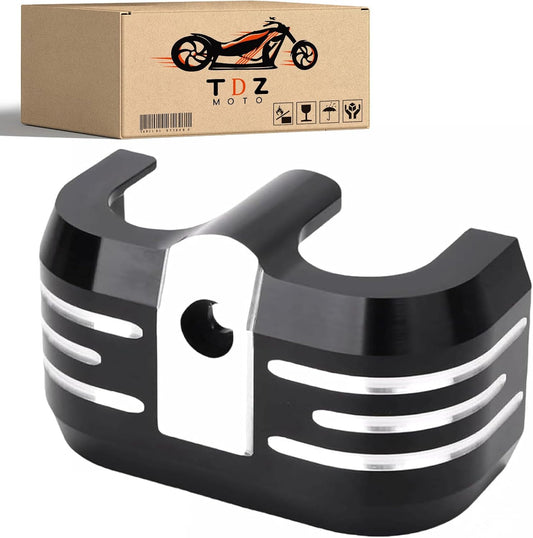 TDZ Black Ignition Coil Cover for Harley 2017-2025 Milwaukee-8 Softail/Touring Street Glide/Road Glide/Road King/Electra Glide/Tri Glide