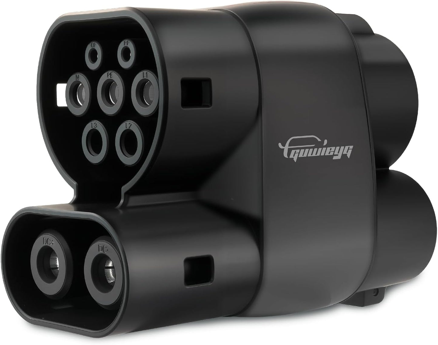 CCS1 to CCS2 Adapter AC DC 1000V 400A CCS1 Charger to CCS2 EVs Type1 to Type2 Charging Connector for Electric Vehicle Car Charging